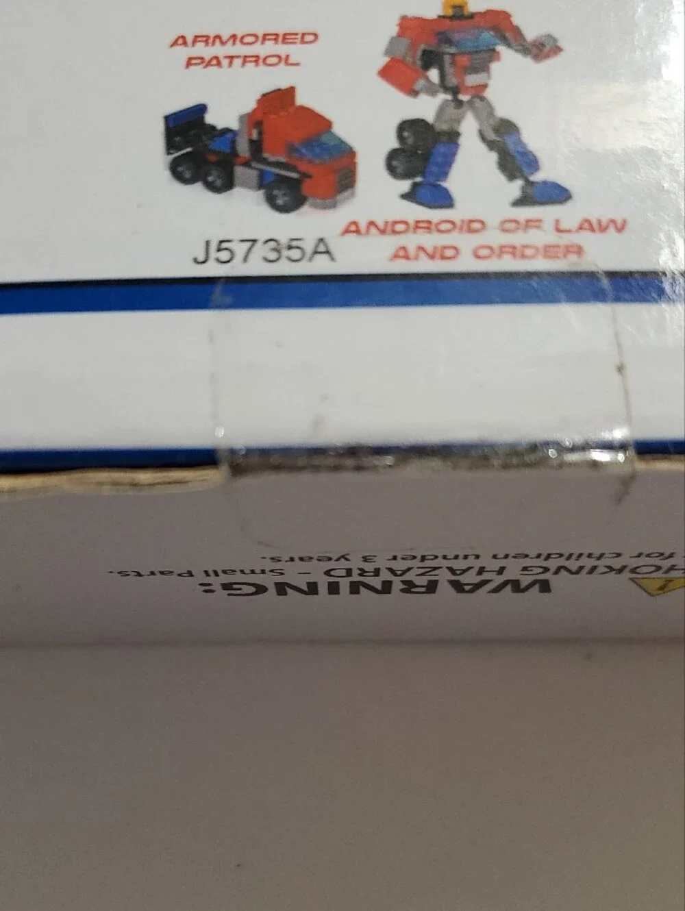 3-in-1 Blue and White Kids Building Set - Cool Builders